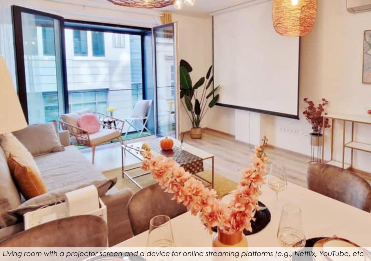 A101 - Liberty Bridge Projection Home With Free Parking 부다페스트 외부 사진